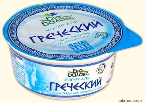 Йогурт греческий для здоровья